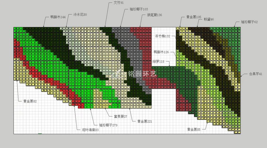 办公楼室内植物墙