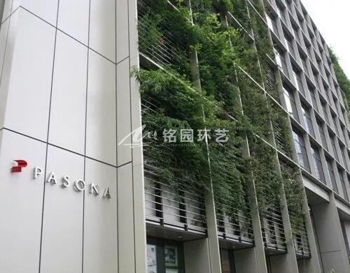 外洋立体绿化案例：日本三大著名植物墙分享